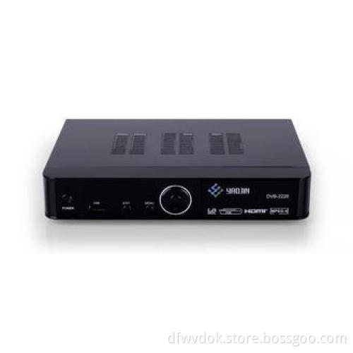 DVB-C DVB-S2 Set Top Box Combo Receiver, MPEG2 MPEG4 H.264